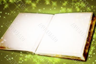 Photo Album with copy space