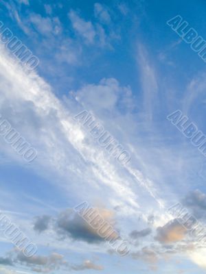 sky and different clouds