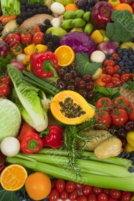Vegetables and Fruits Vegetables and Fruits