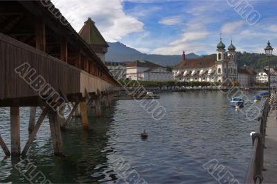 Church on lake Church on lake
