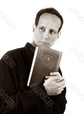 Man with bible