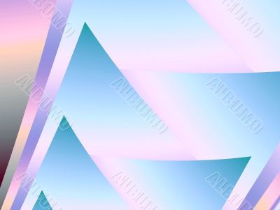 Layered Points Abstract Background