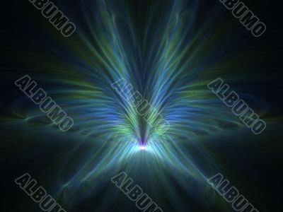 Rippling Wings Abstract Background