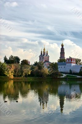 Novodevichiy monastery in Moscow