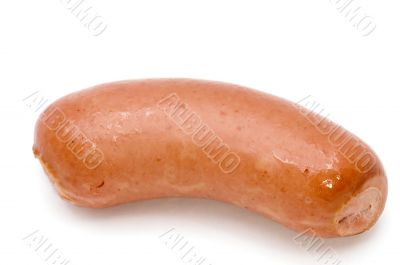 Big frankfurter macro
