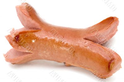 fried frankfurter