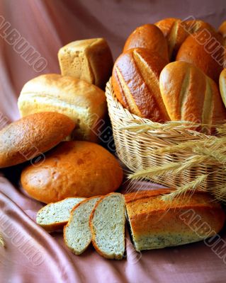 Bread still life