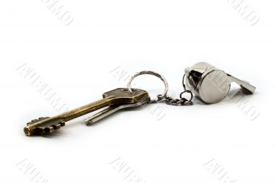 keys and whistle