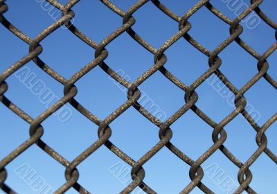 Iron fence