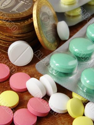 pills and coins 1