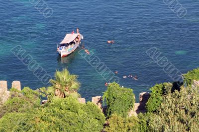 tourist boat