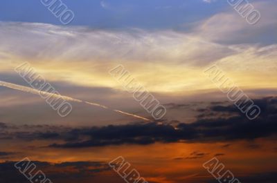 sky - dusk sky - dusk