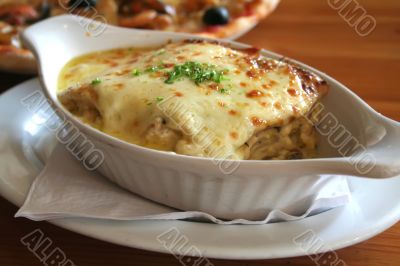 Baked lasagna