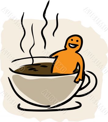 Coffee bath