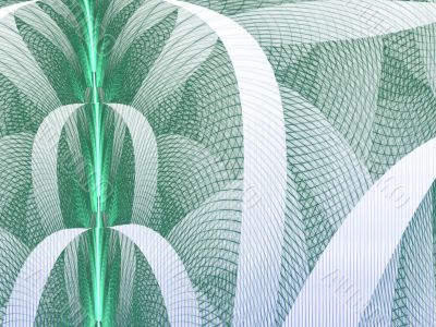 Green Woven Mesh Abstract Background