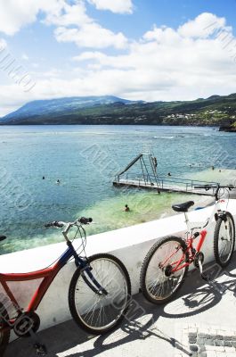 Two bicycles