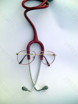 stethoscope symbolyzing a cute doctor