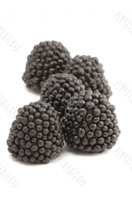 fruit drops berry macro