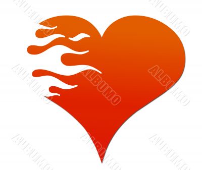Flaming Heart