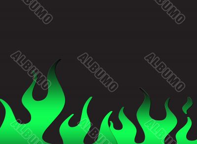 Green Flames