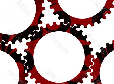 Abstract Cog pattern