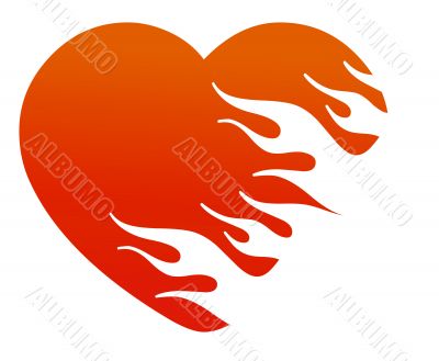 Flaming Heart