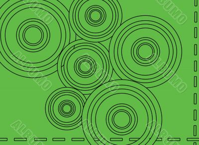 Abstract Green background