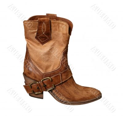 Boot of the cowboy