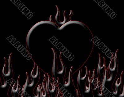 Firey heart Firey heart