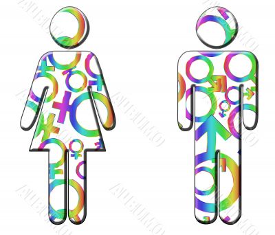 Male and female diversity images