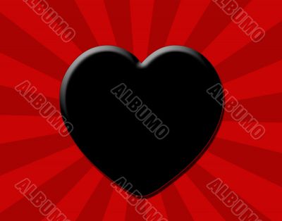 Black Heart background Black Heart background