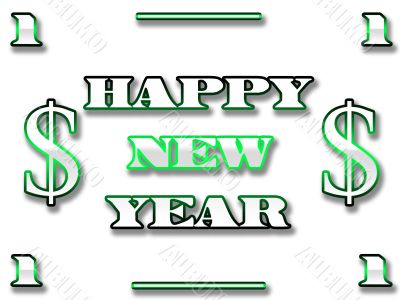 Happy new year money