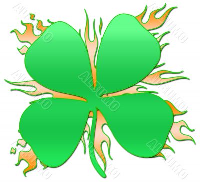 Flaming Shamrock Flaming Shamrock