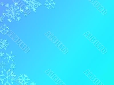 snowflake page background