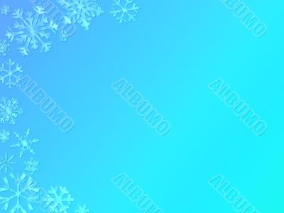 snowflake page background
