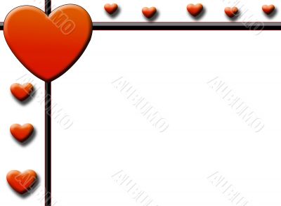Valentine`s Page Border Valentine`s Page Border