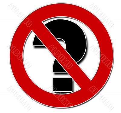 No Questions No Questions