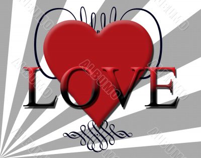 Love Heart Background Love Heart Background