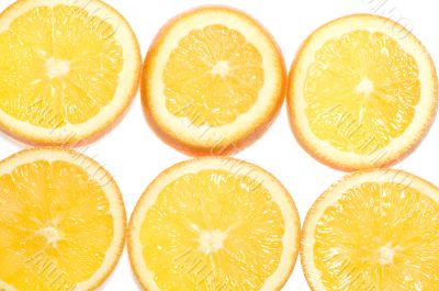 cutting orange