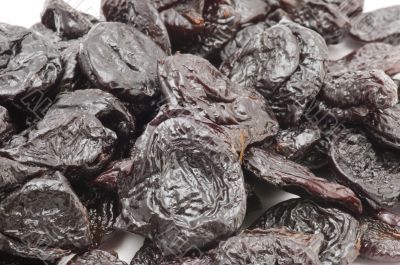 dried prunes macro