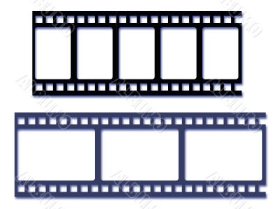 Two Film strips Two Film strips
