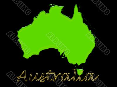 Map of Australia Map of Australia