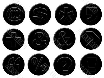 black keyboard buttons black keyboard buttons