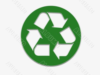 Recycle Sticker Graphic