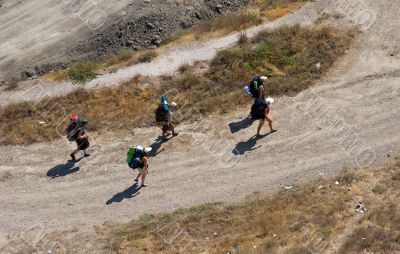 hiking