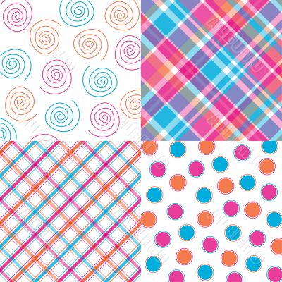 Four Bright Patterns