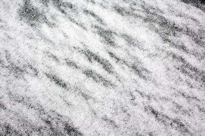 Surface covered with snow
