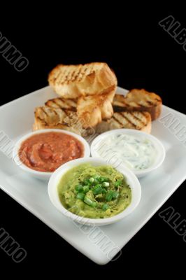 Turkish Bread And Dips 2