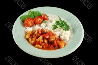 Chicken And Lentil Stew With Rice 2