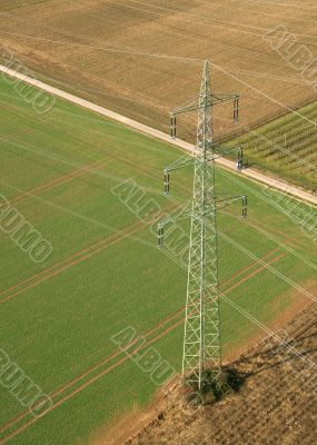 Power Pole From Above